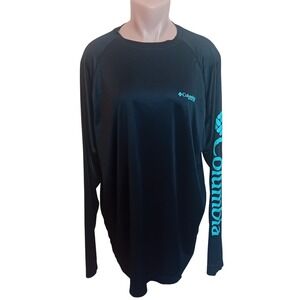 Columbia PFG Fishing Performance Gear Long Sleeve Moisture Wicking‎ Utility XL
